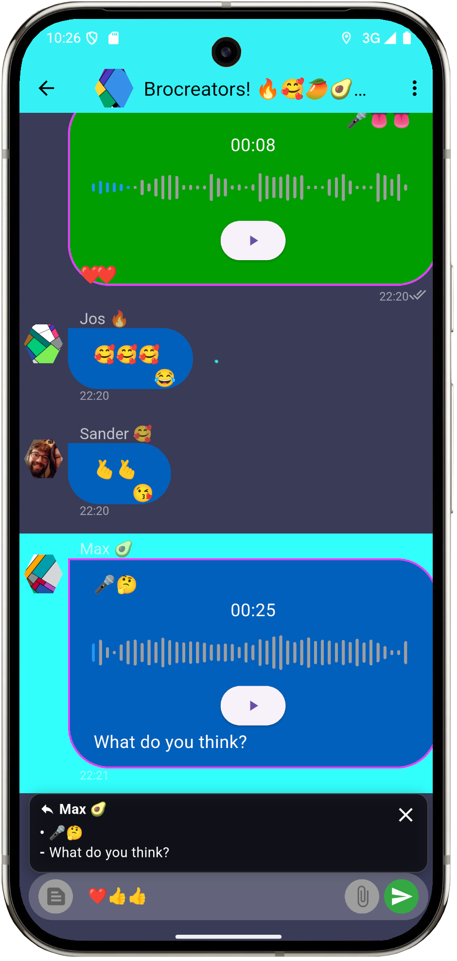 Brocast Text promo